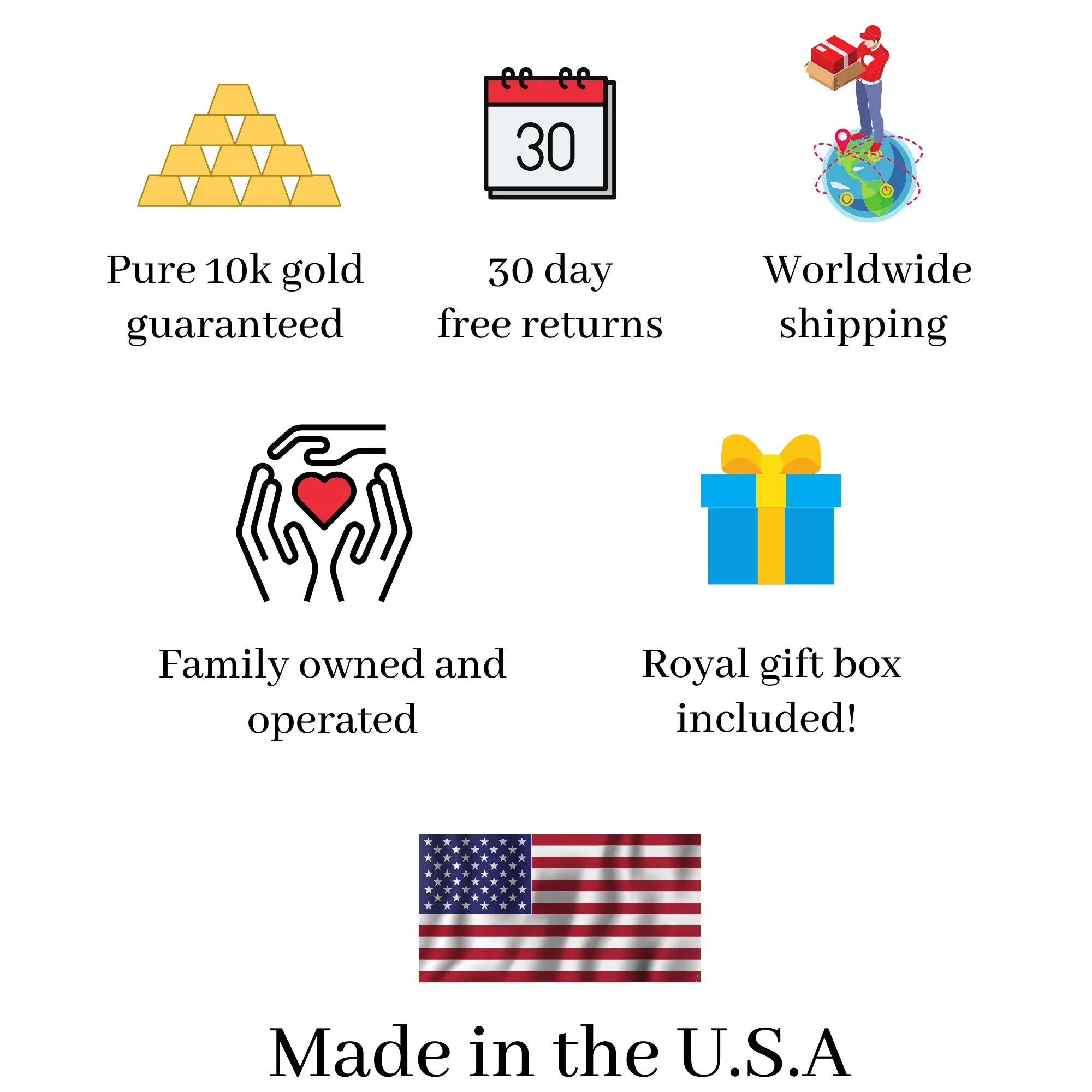 10k Yellow Gold Dollar Sign Stud Earrings, Unisex