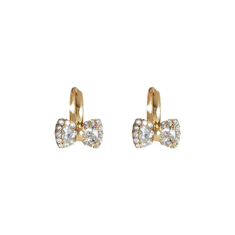 14K Gorgious Butterfly Earrings for Women, Made of Zirconium with Delicate Craftsmanship