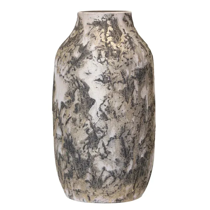 16" Dark Gold Jarra Vase