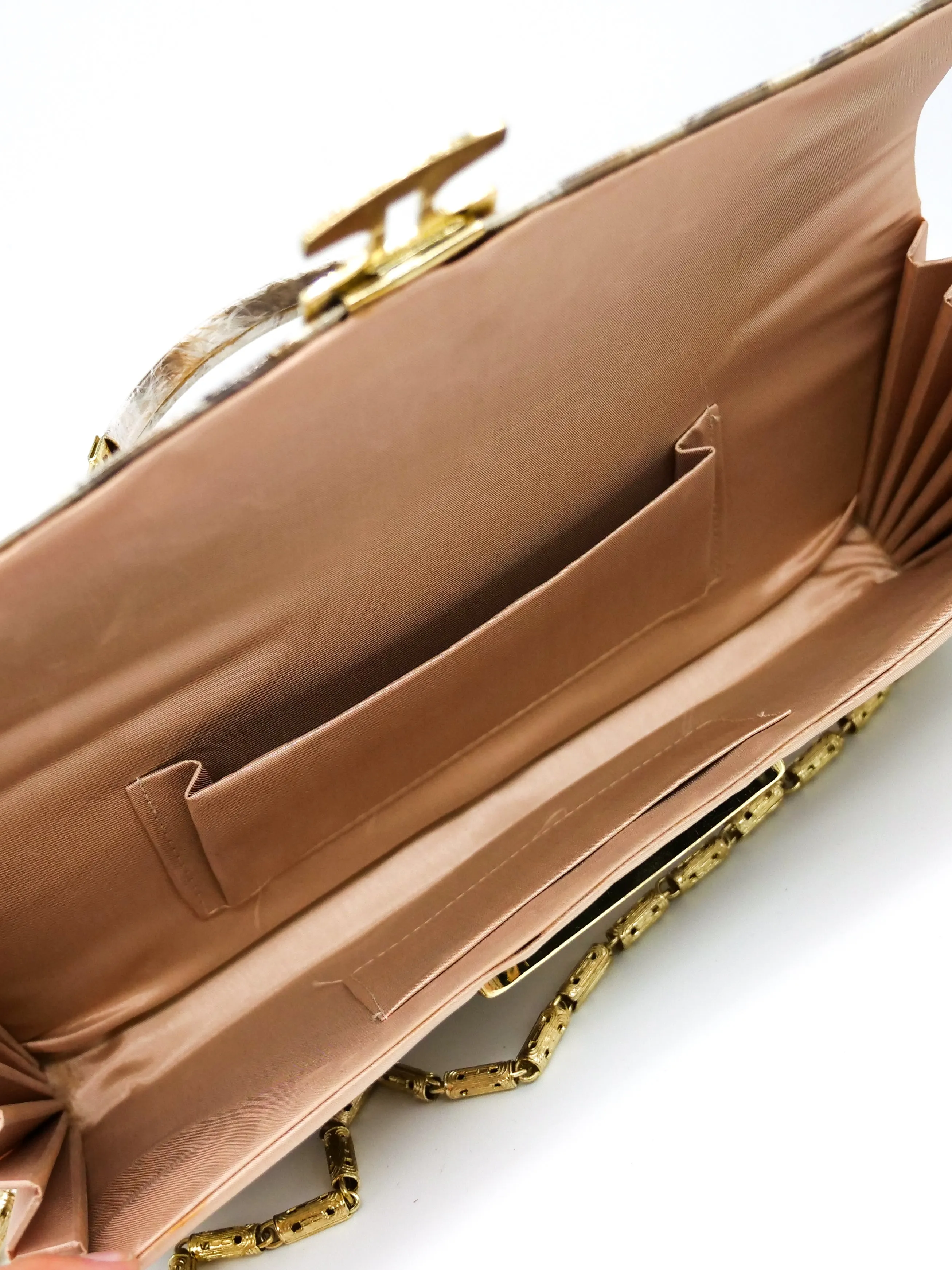 1960's Feather Bag