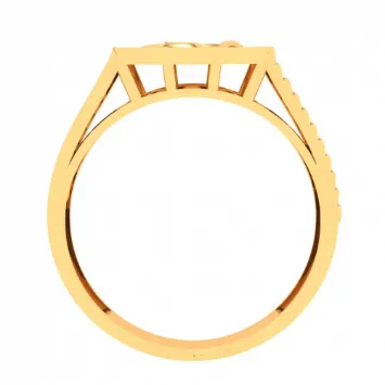 22k Male Gold Ring Om Sign Engraved From Mugdhaa Collection