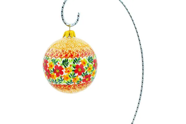4" Christmas Ball Ornament - Magnificent Pheasant