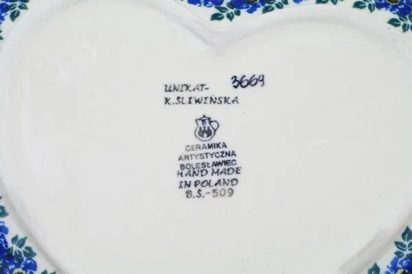 9" Heart Shaped Platter - Magnificent Surprise