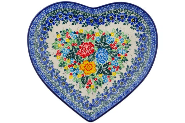 9" Heart Shaped Platter - Magnificent Surprise
