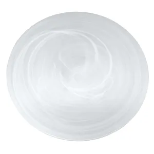 Alabaster White Charger Plate (Set of 4)