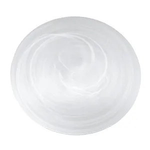 Alabaster White Large Platter