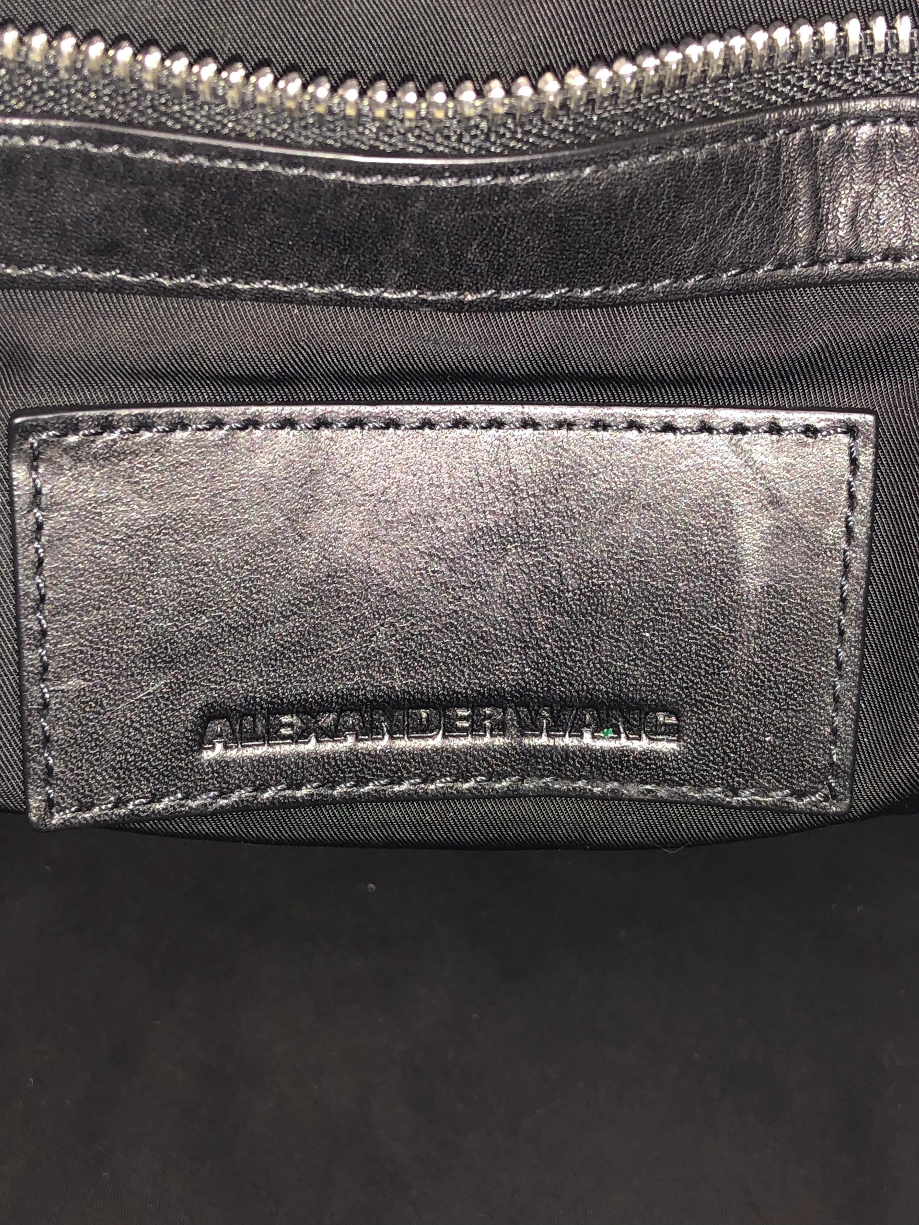 Alexander Wang Black Pony Hair Bucket Bag