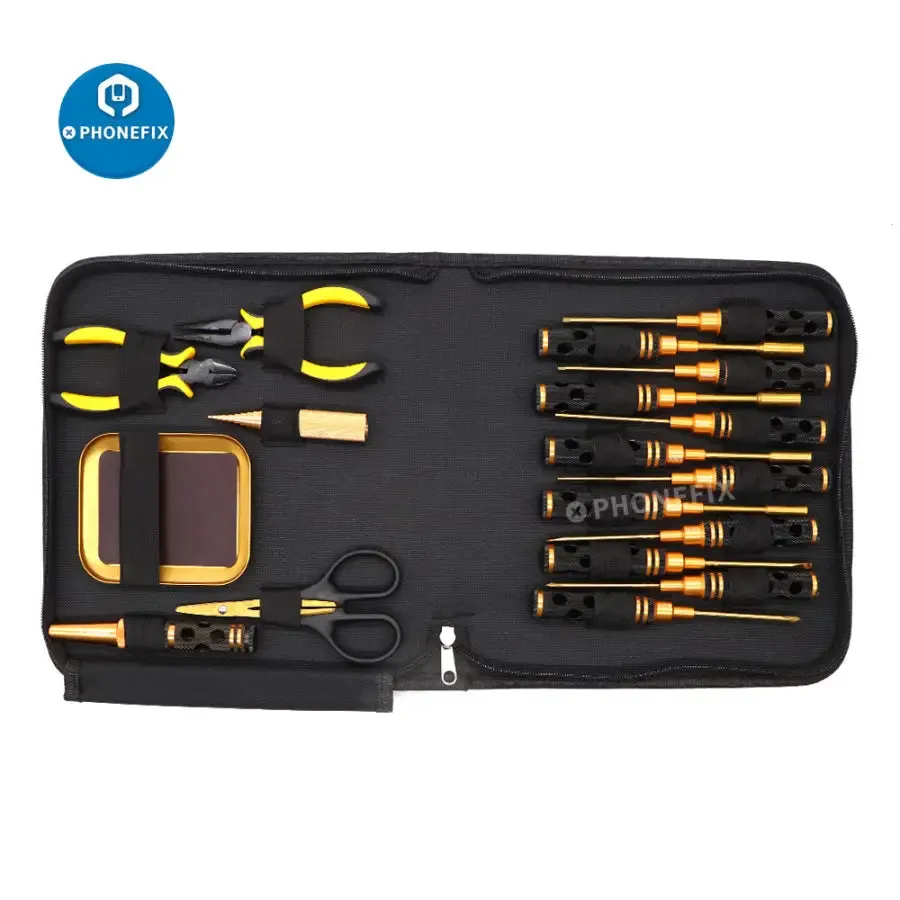 All In 1 RC Car Screwdriver Set Plier Hex Sleeve Socket Repair Toolkit