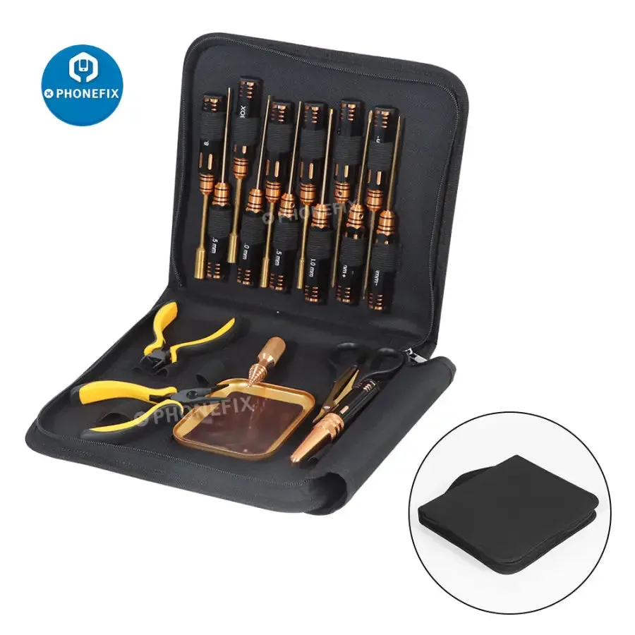 All In 1 RC Car Screwdriver Set Plier Hex Sleeve Socket Repair Toolkit