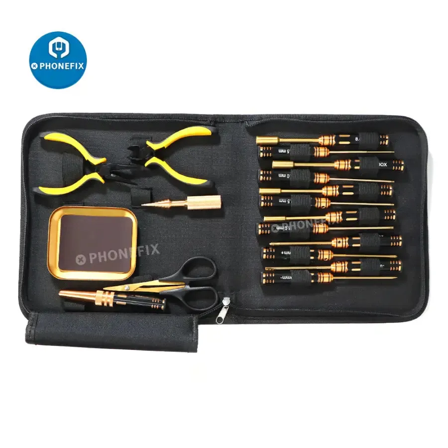 All In 1 RC Car Screwdriver Set Plier Hex Sleeve Socket Repair Toolkit
