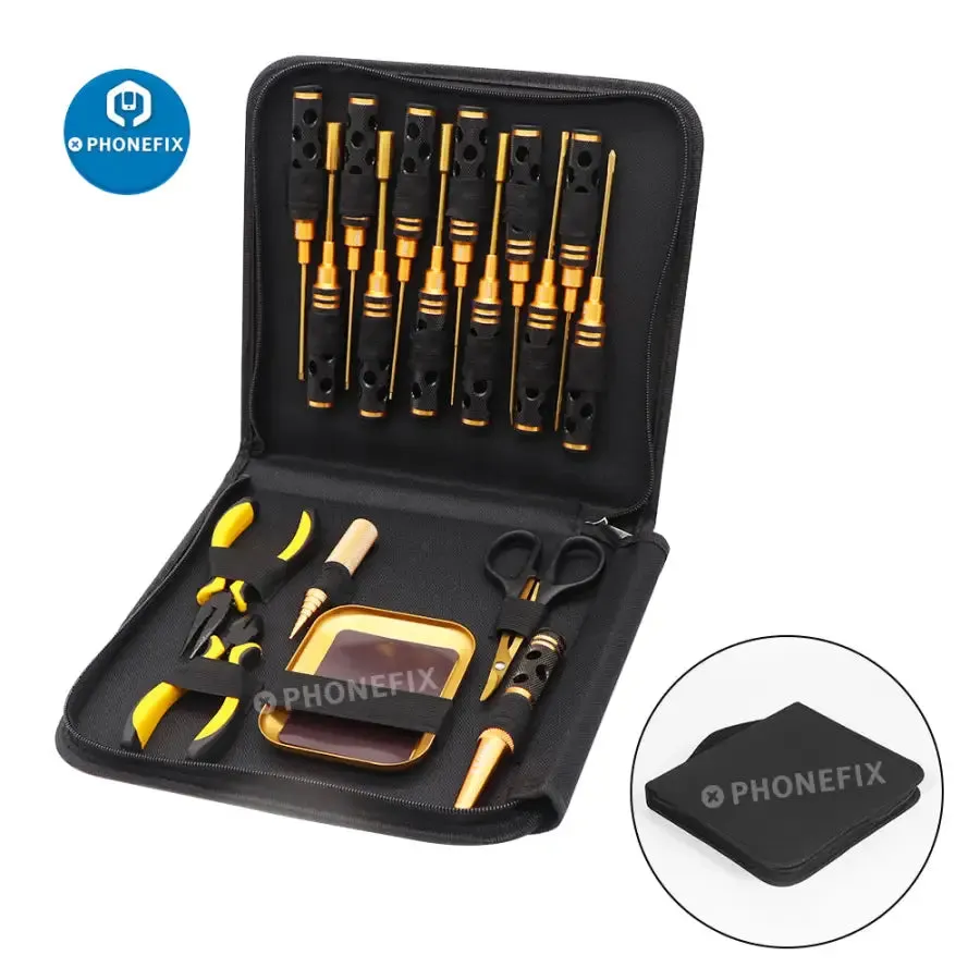 All In 1 RC Car Screwdriver Set Plier Hex Sleeve Socket Repair Toolkit