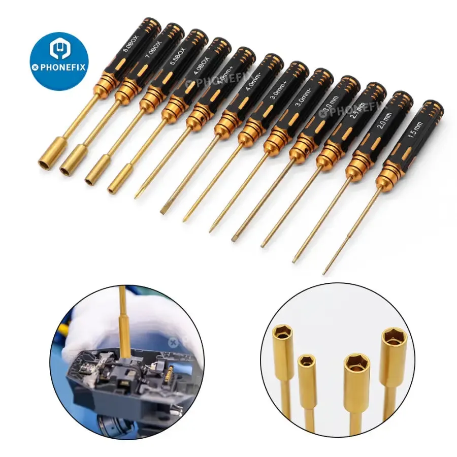 All In 1 RC Car Screwdriver Set Plier Hex Sleeve Socket Repair Toolkit