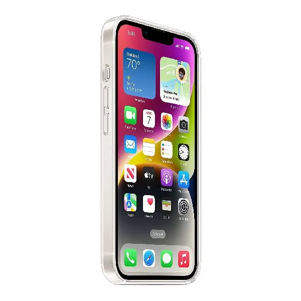 Apple iPhone 14 case with MagSafe, transparent