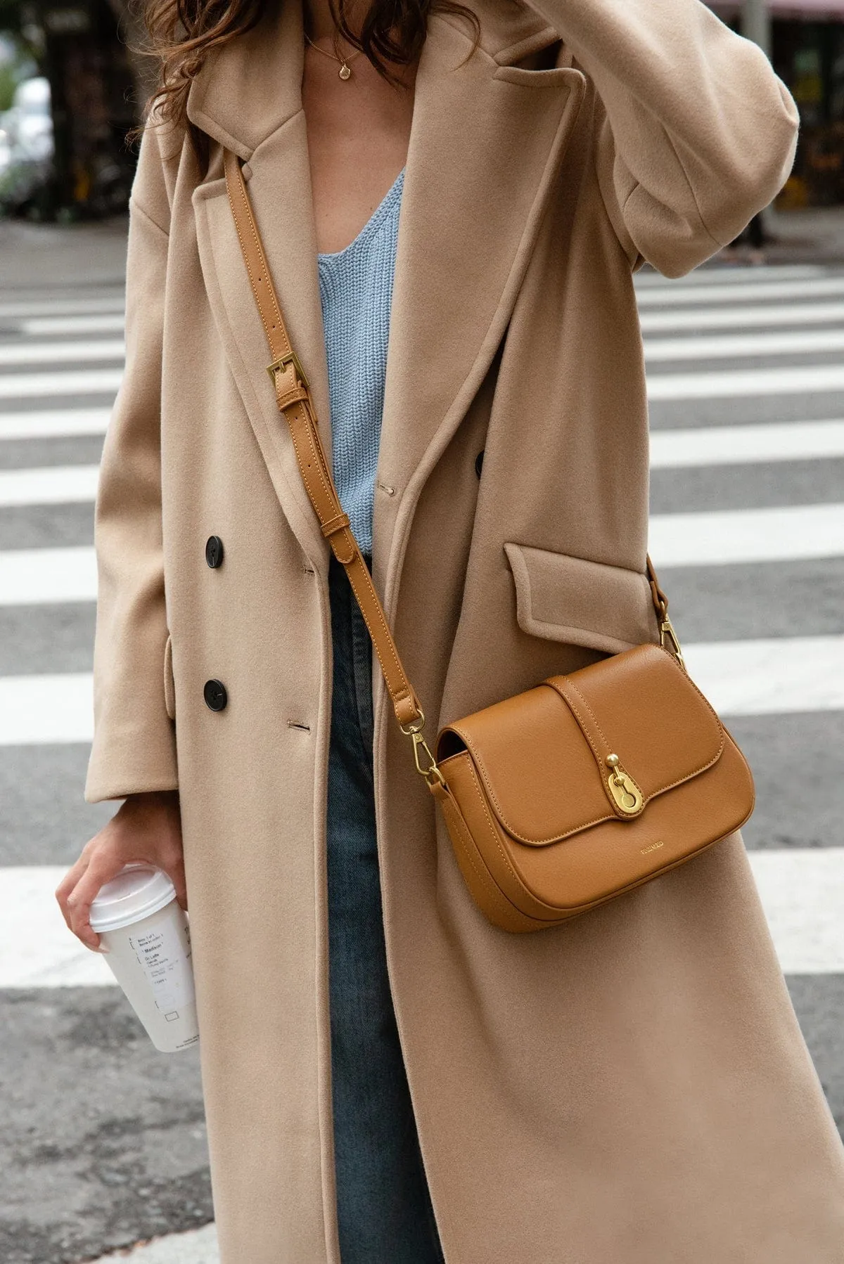 Athena Saddle Bag - Mustard