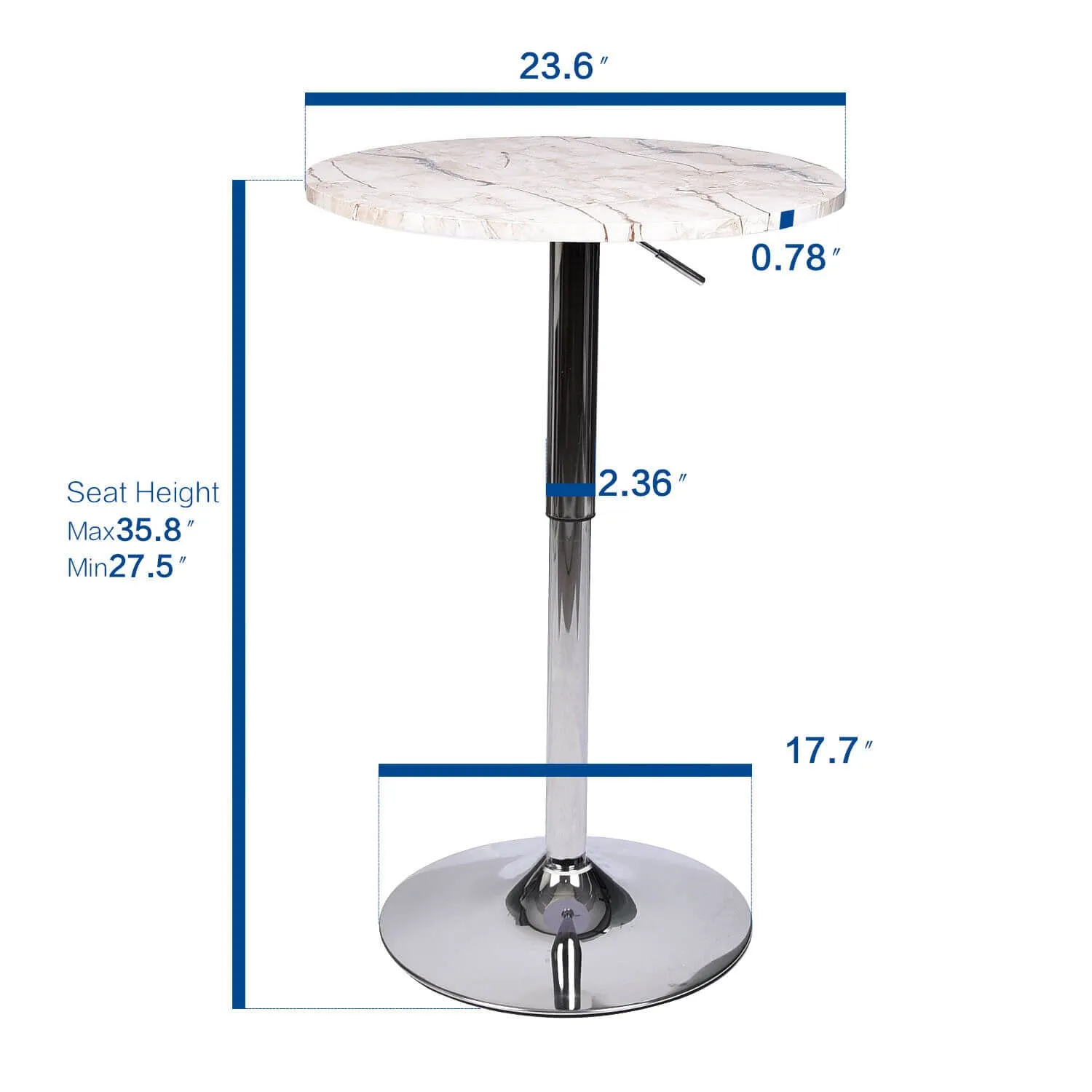 Bar Table Set 3-Piece OW0301