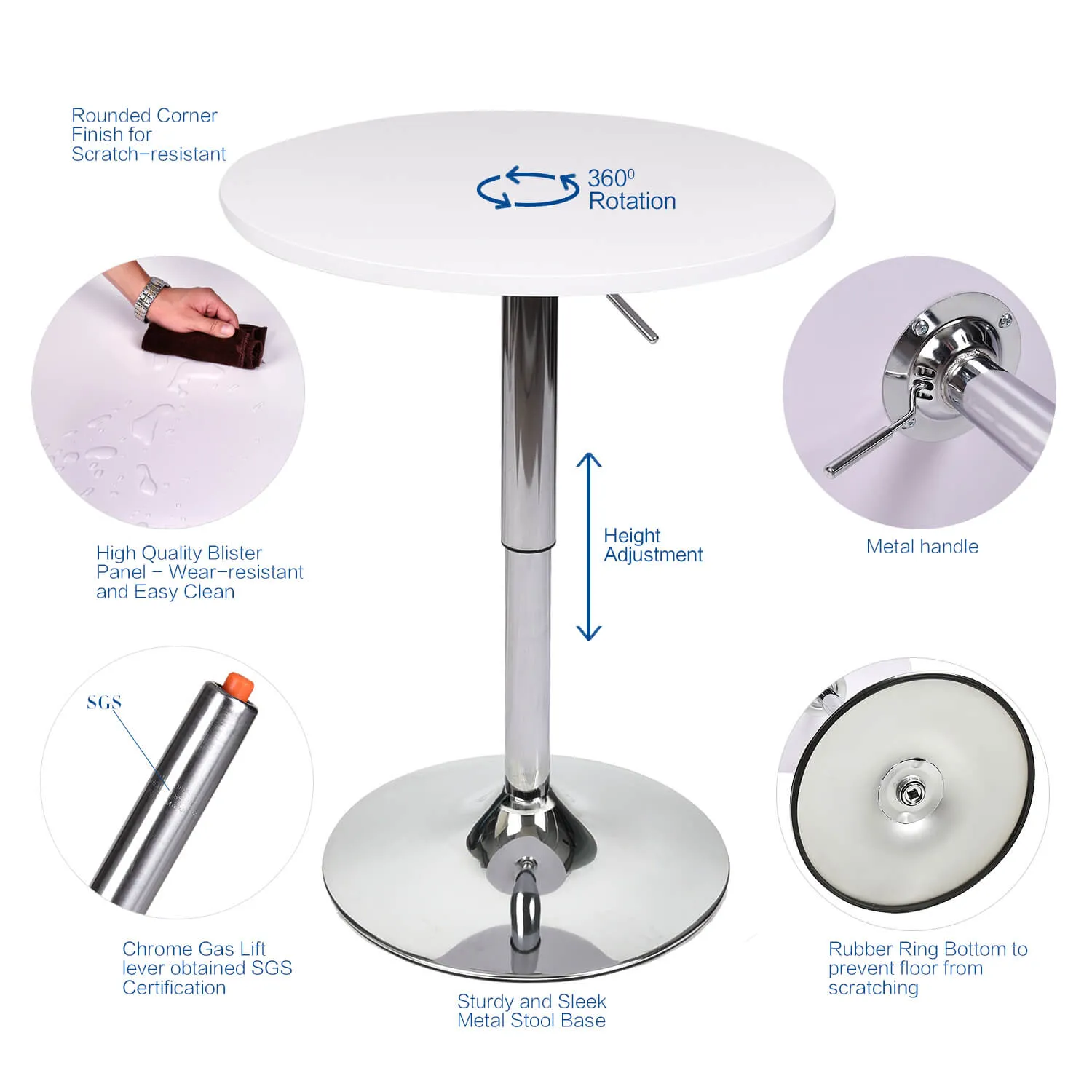 Bar Table Set 3-Piece OW0301