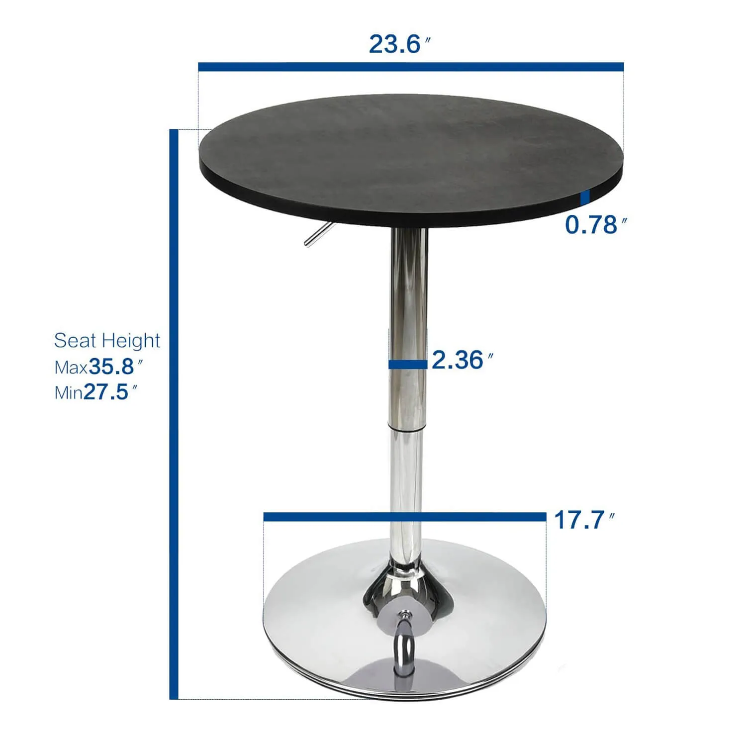 Bar Table Set 3-Piece OW0301