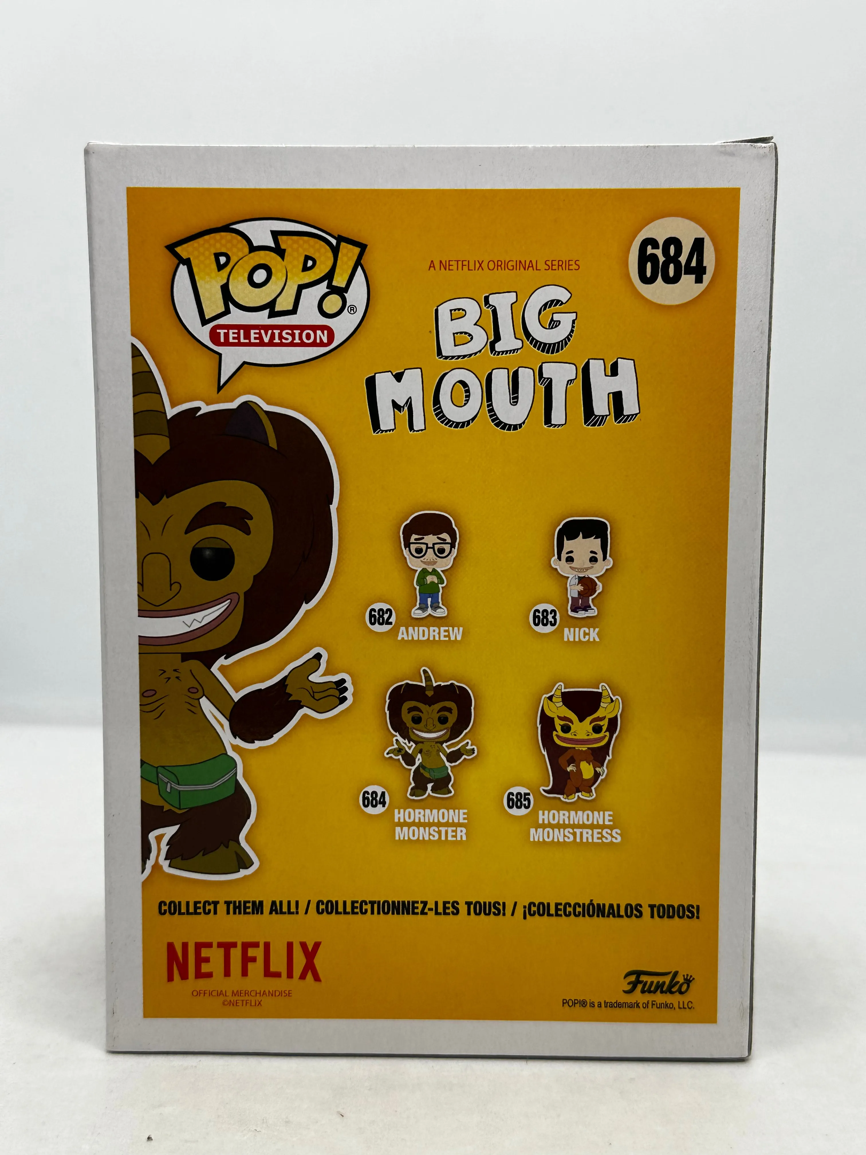 Big Mouth - Hormone Monster #684 & Hormone Monstress #685 Pop! Vinyl Bundle (Set of 2)