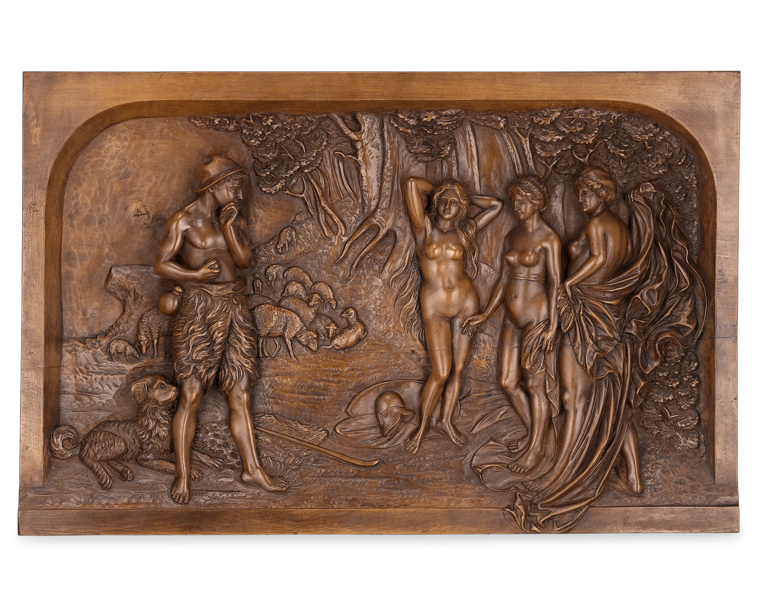 Black Forest Carved Plaque