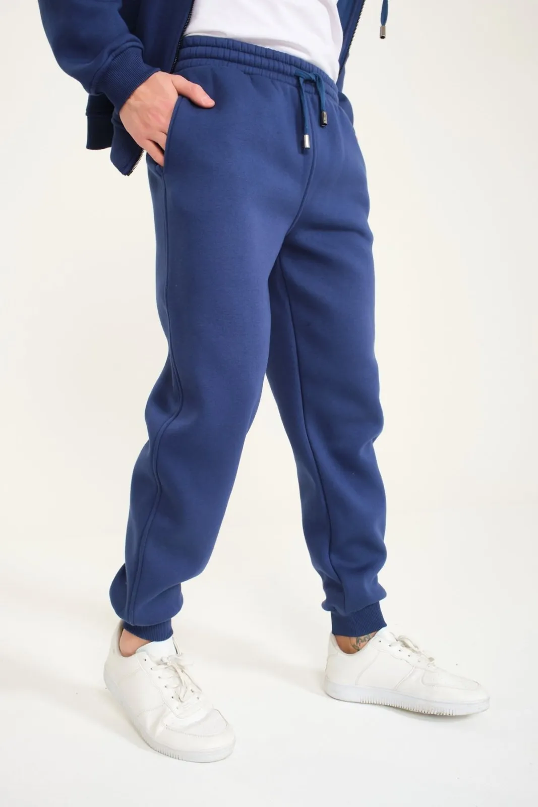 Blue Chinchilla Hoodie & Jogger Set
