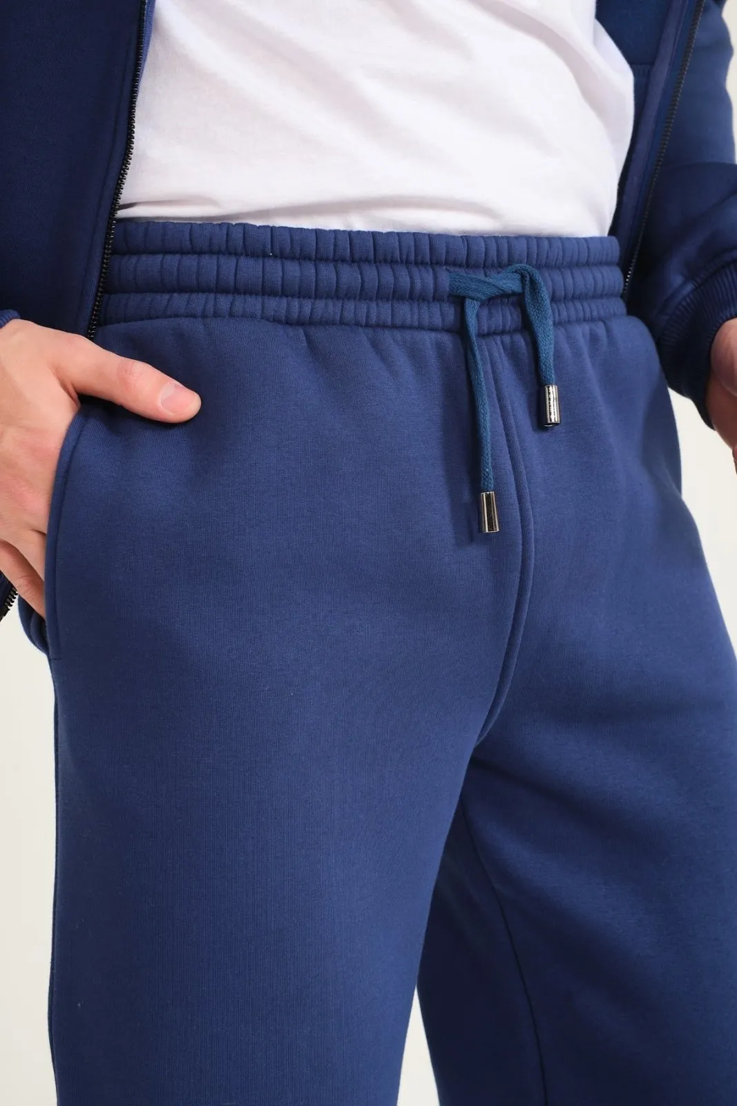 Blue Chinchilla Hoodie & Jogger Set