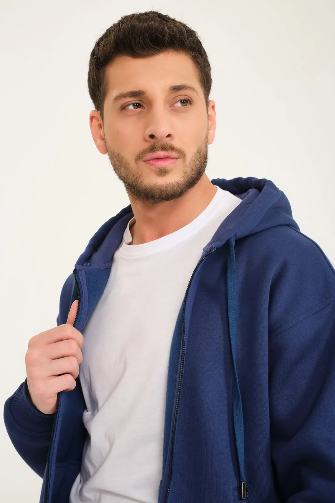 Blue Chinchilla Hoodie & Jogger Set