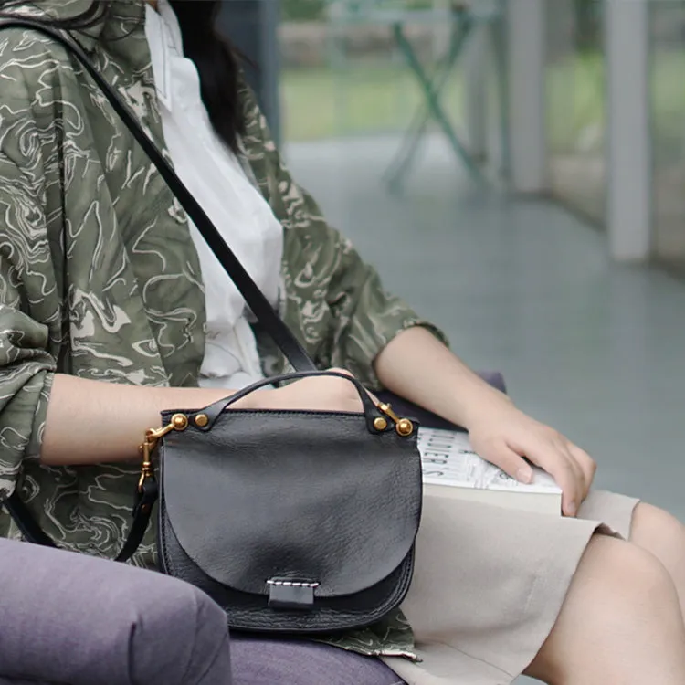 Brown Leather Crossbody Purse Cross Shoulder Bag For Women