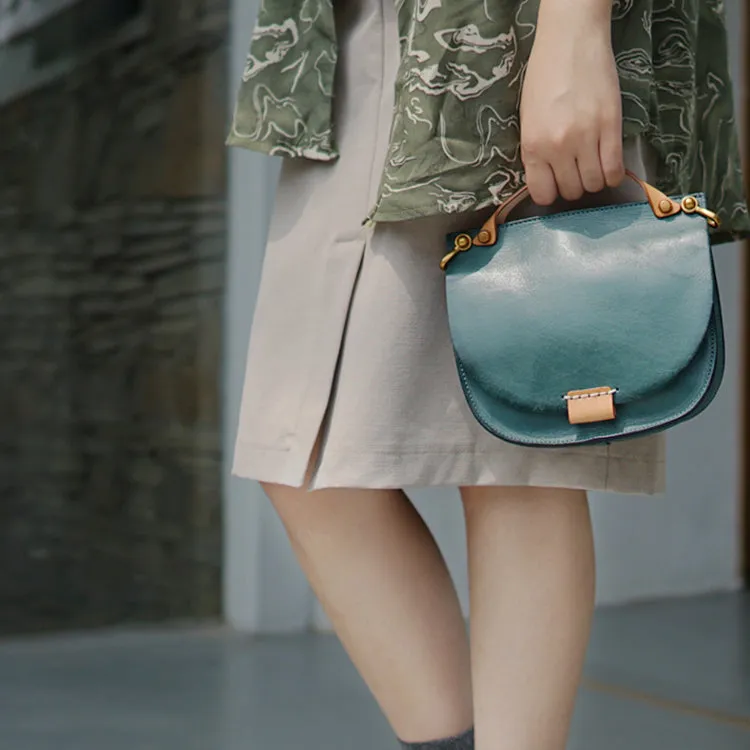 Brown Leather Crossbody Purse Cross Shoulder Bag For Women