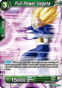 BT2-076 Full Power Vegeta