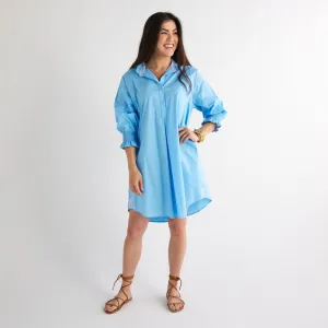 Caryn Lawn Kimberly Dress Blue