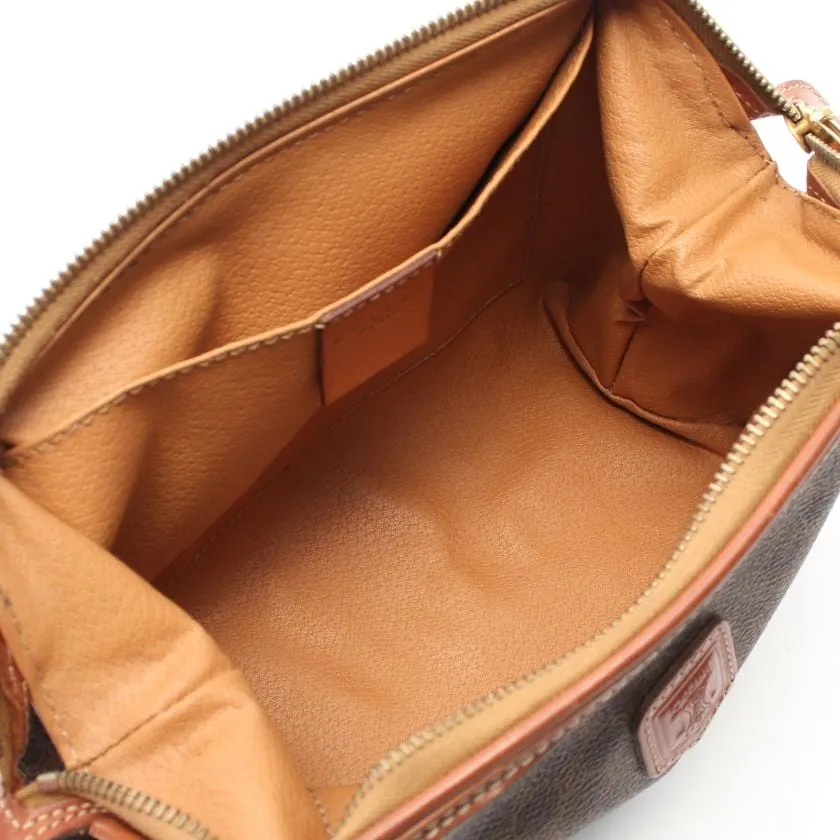 Celine Vintage Cosmetic Macadam Pouch - AWL3787