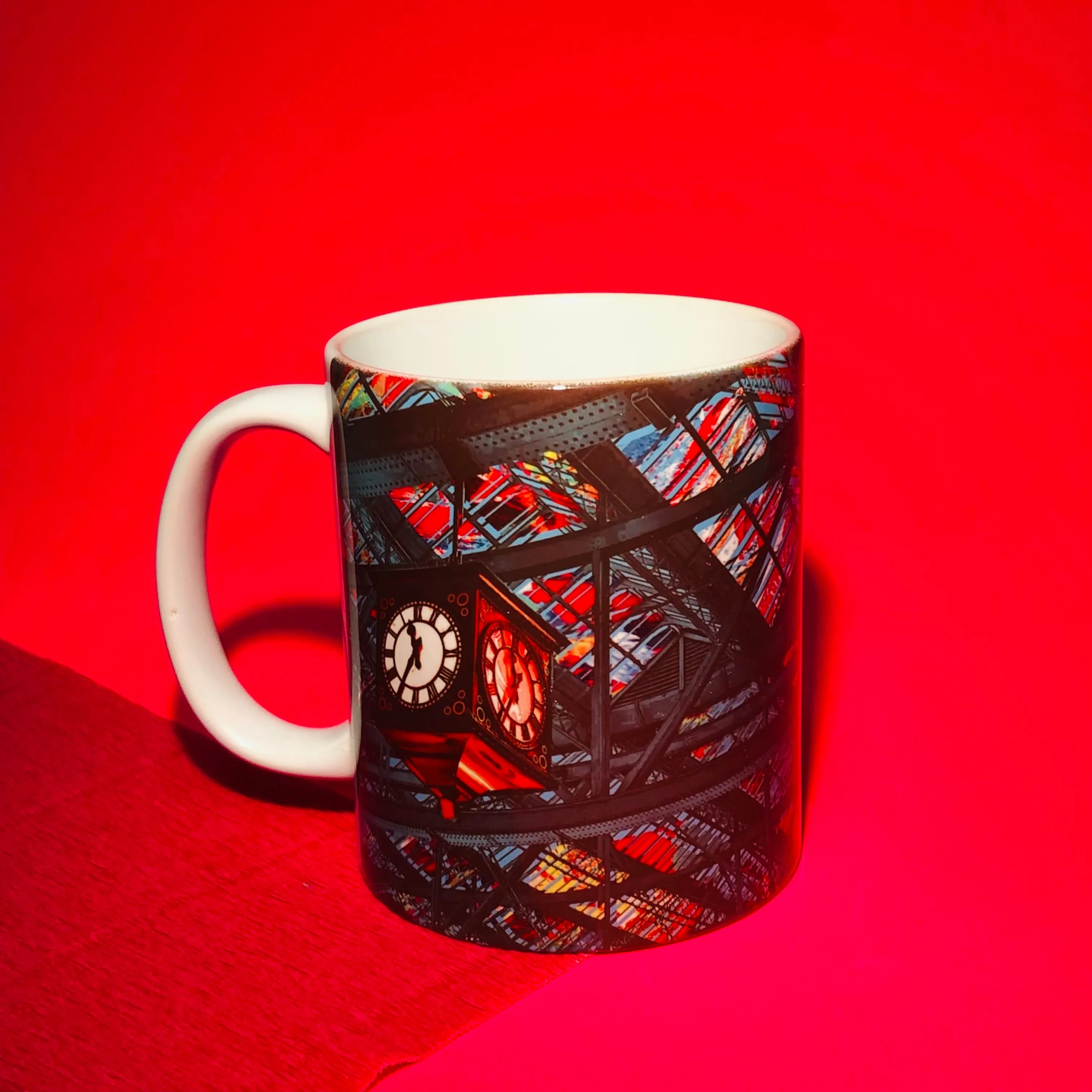 Central Station Clock Mug