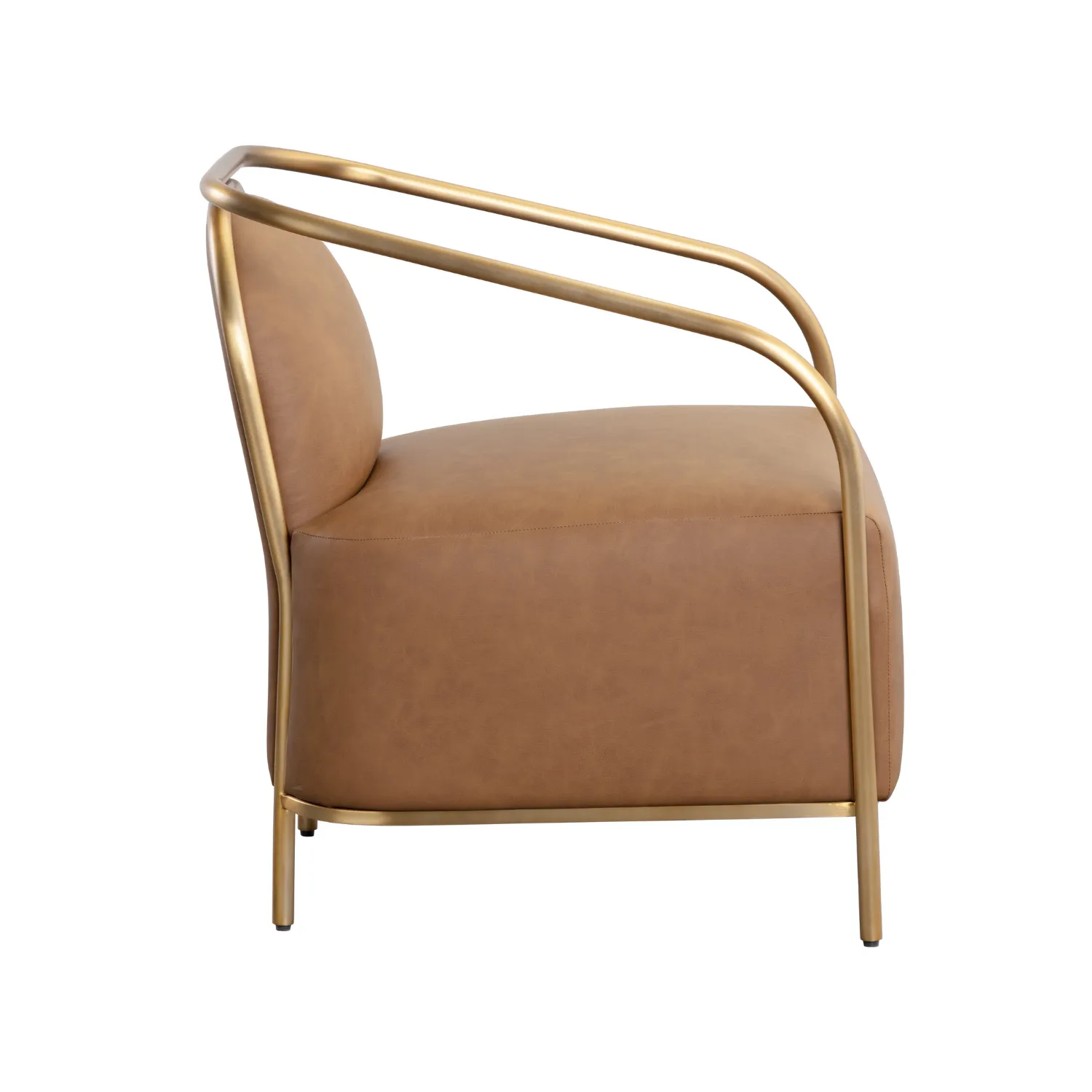 Cicero Cognac Lounge Chair