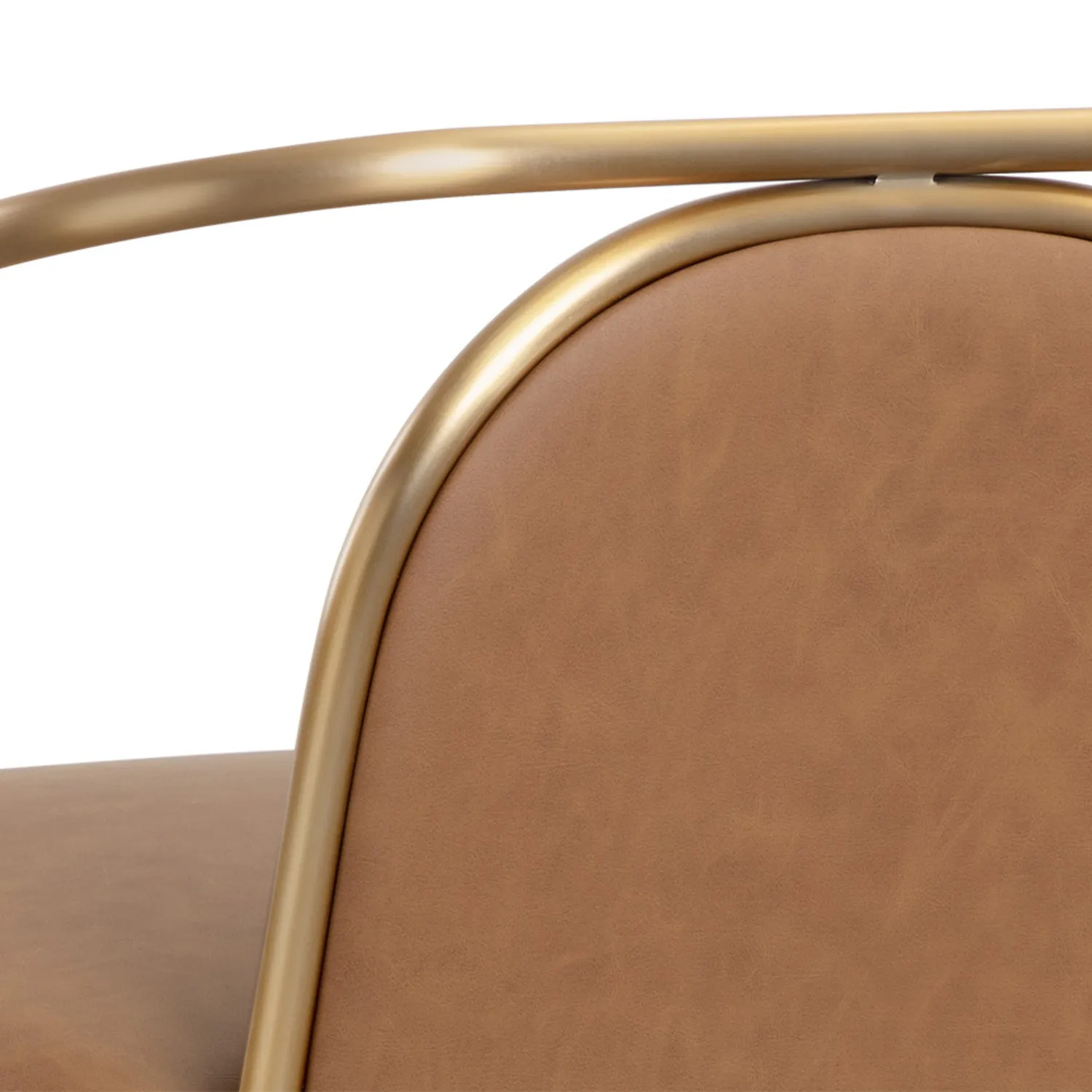 Cicero Cognac Lounge Chair