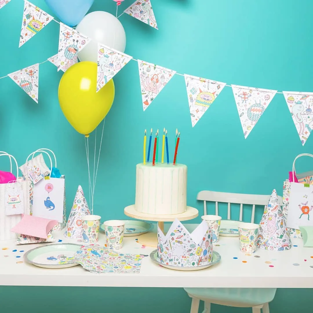 Colour in Gift Bags - set of 3