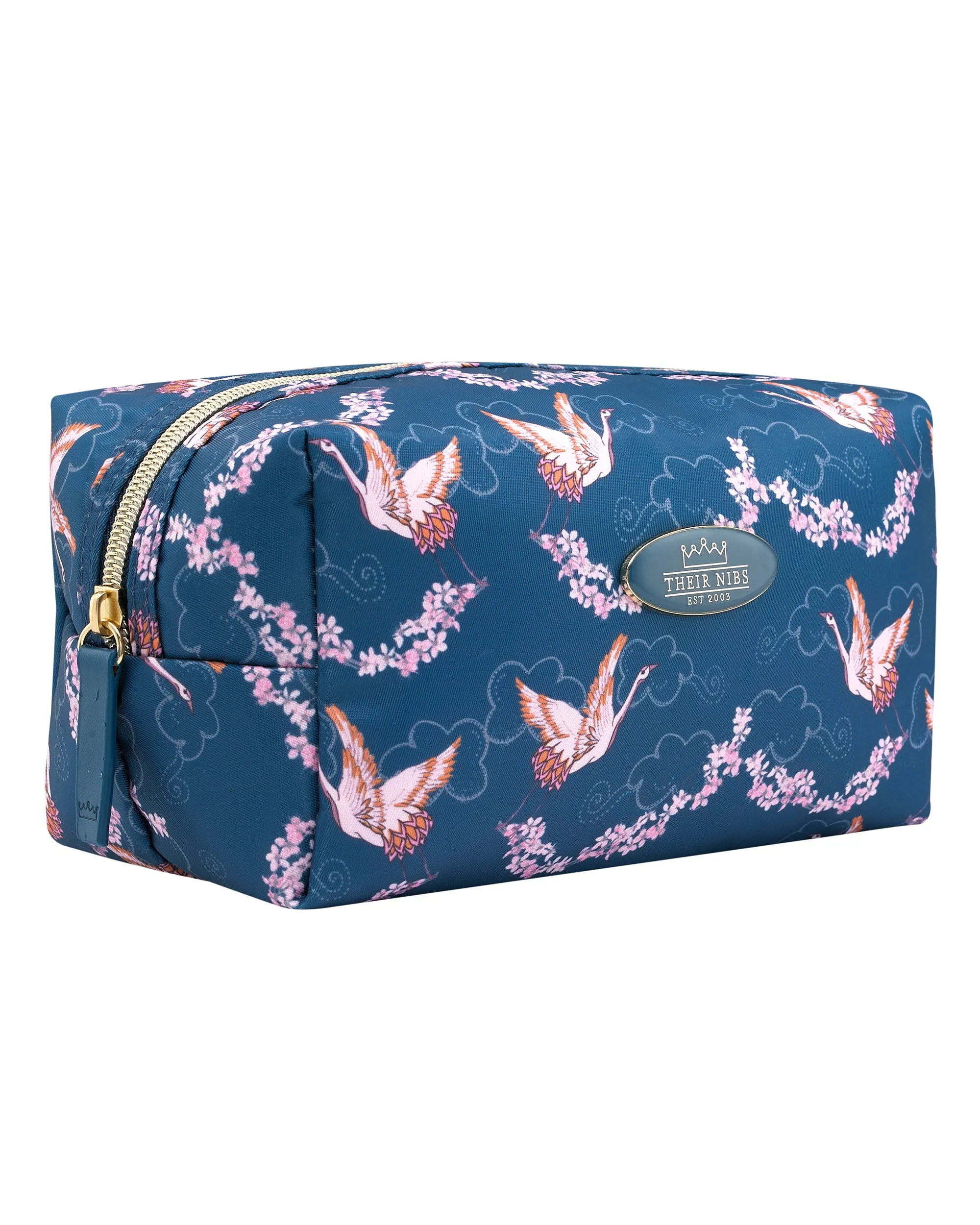 Cosmetic Bag Crane Blossom