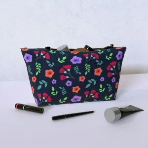 Cosmetic Bag - Dark Flowers