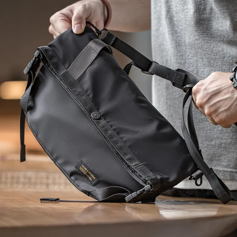 CYCLING BAG, CROSSBODY BAG, MESSENGER BAG WITH MULTI-FUNCTIONAL LARGE-CAPACITY