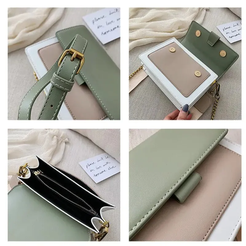 Designer Leather Crossbody Bag