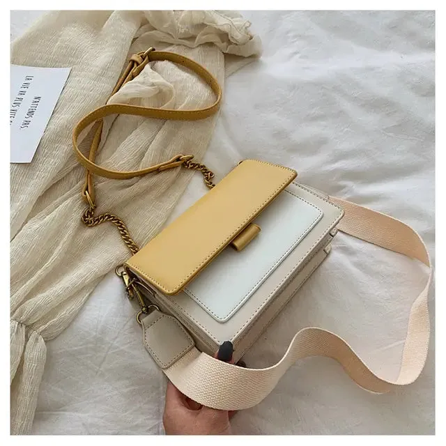 Designer Leather Crossbody Bag
