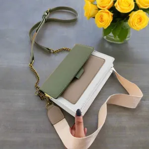 Designer Leather Crossbody Bag