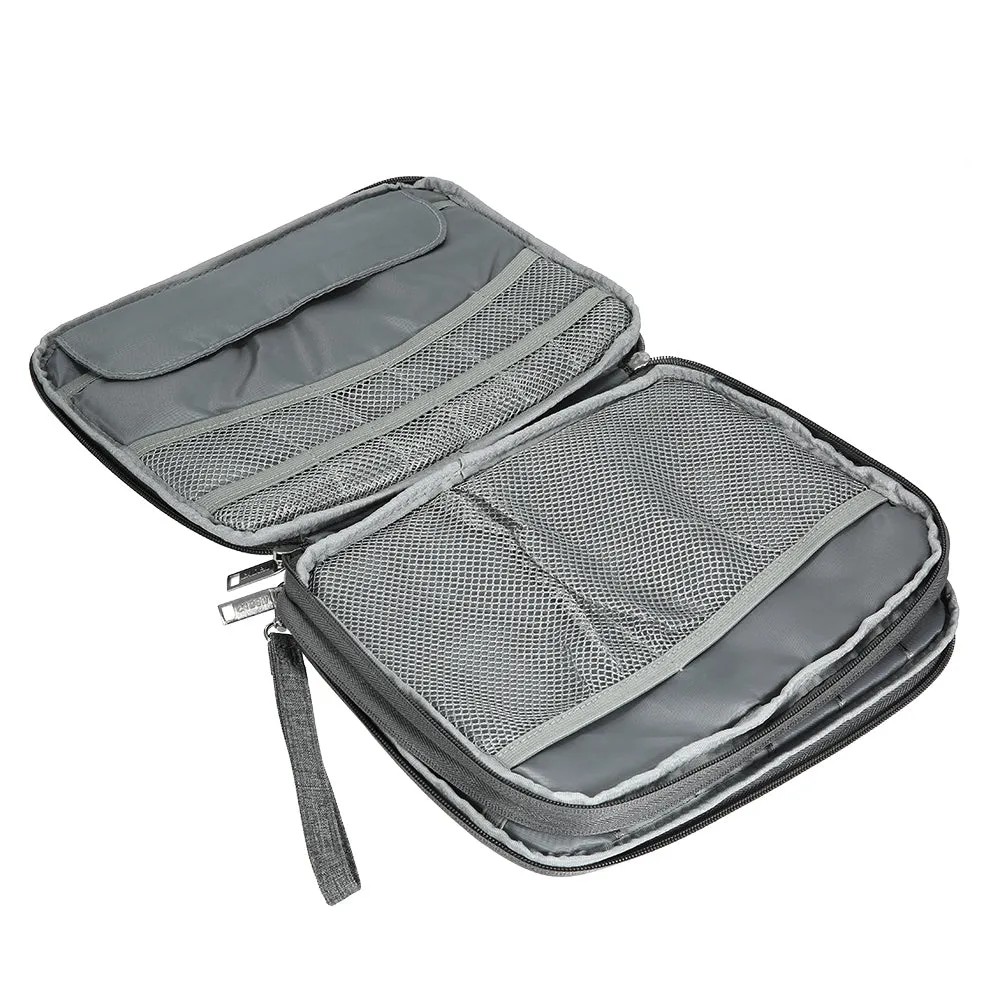 Double Layer Water-resistant Electronic & USB Cable Organizer Bag