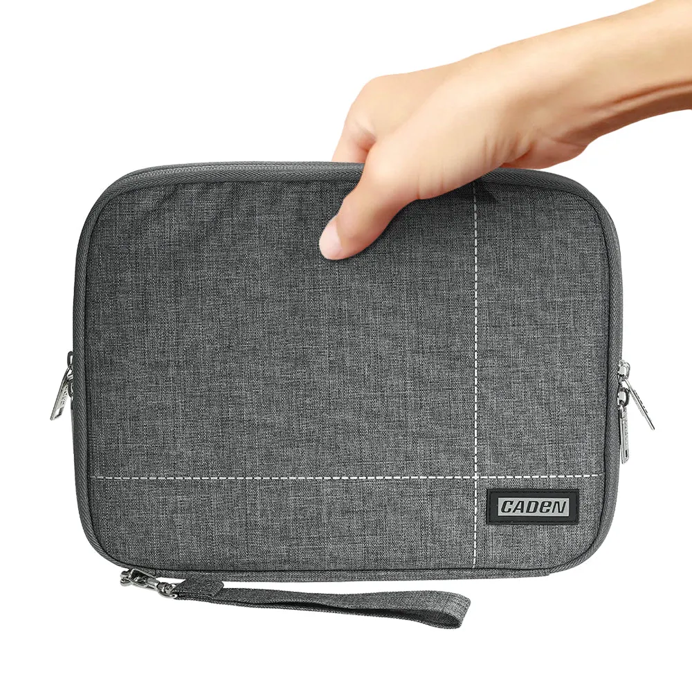 Double Layer Water-resistant Electronic & USB Cable Organizer Bag