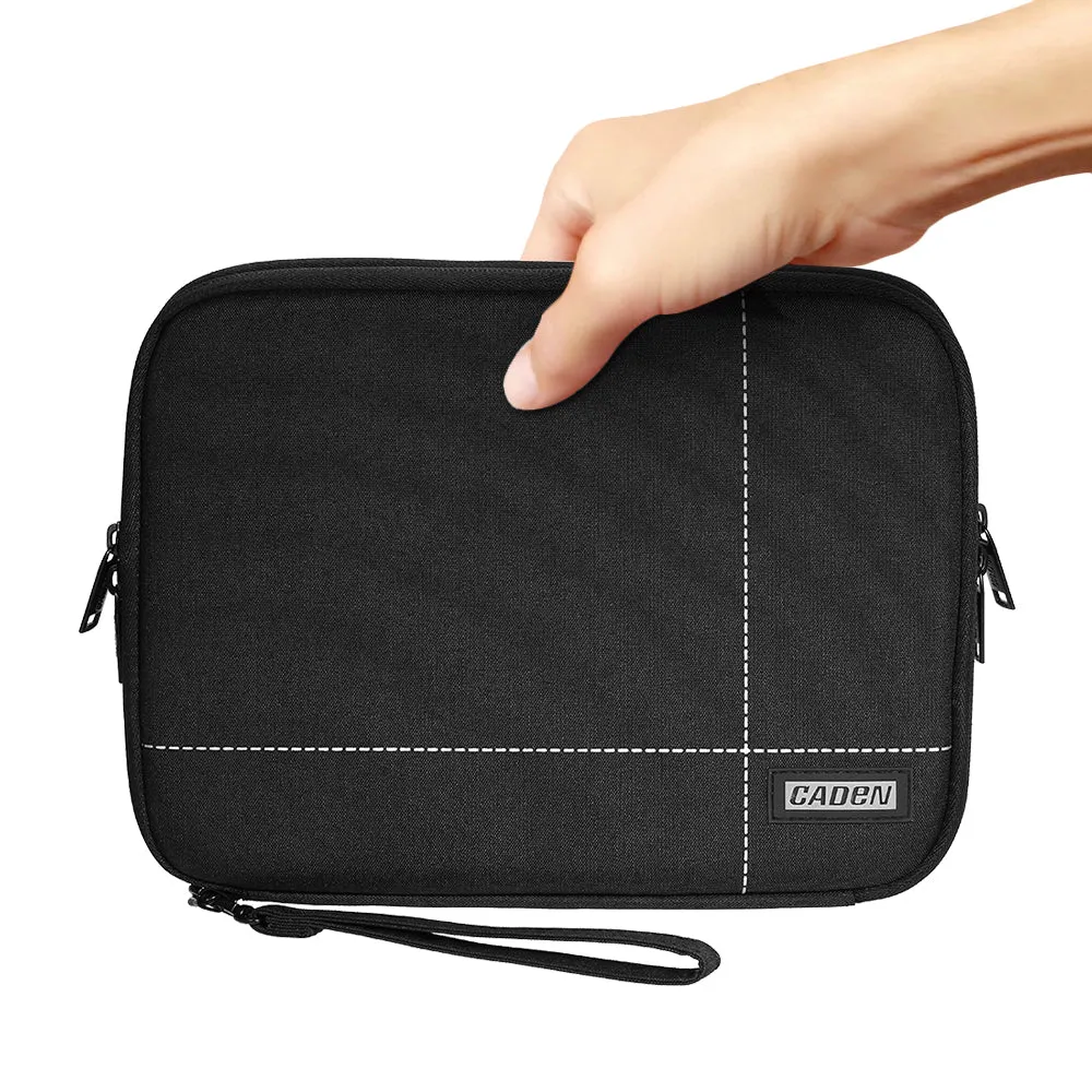 Double Layer Water-resistant Electronic & USB Cable Organizer Bag