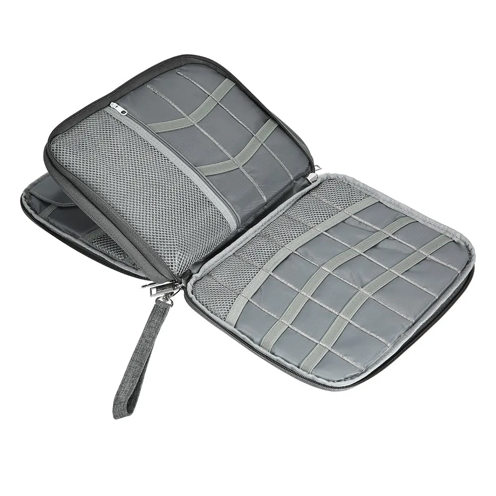 Double Layer Water-resistant Electronic & USB Cable Organizer Bag