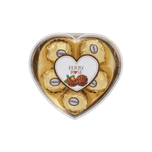 FERRY ROSE HEART CHOCOLATE 62.5G