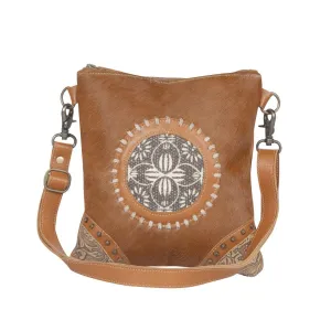 Fidato Medallion Hairon Shoulder Bag