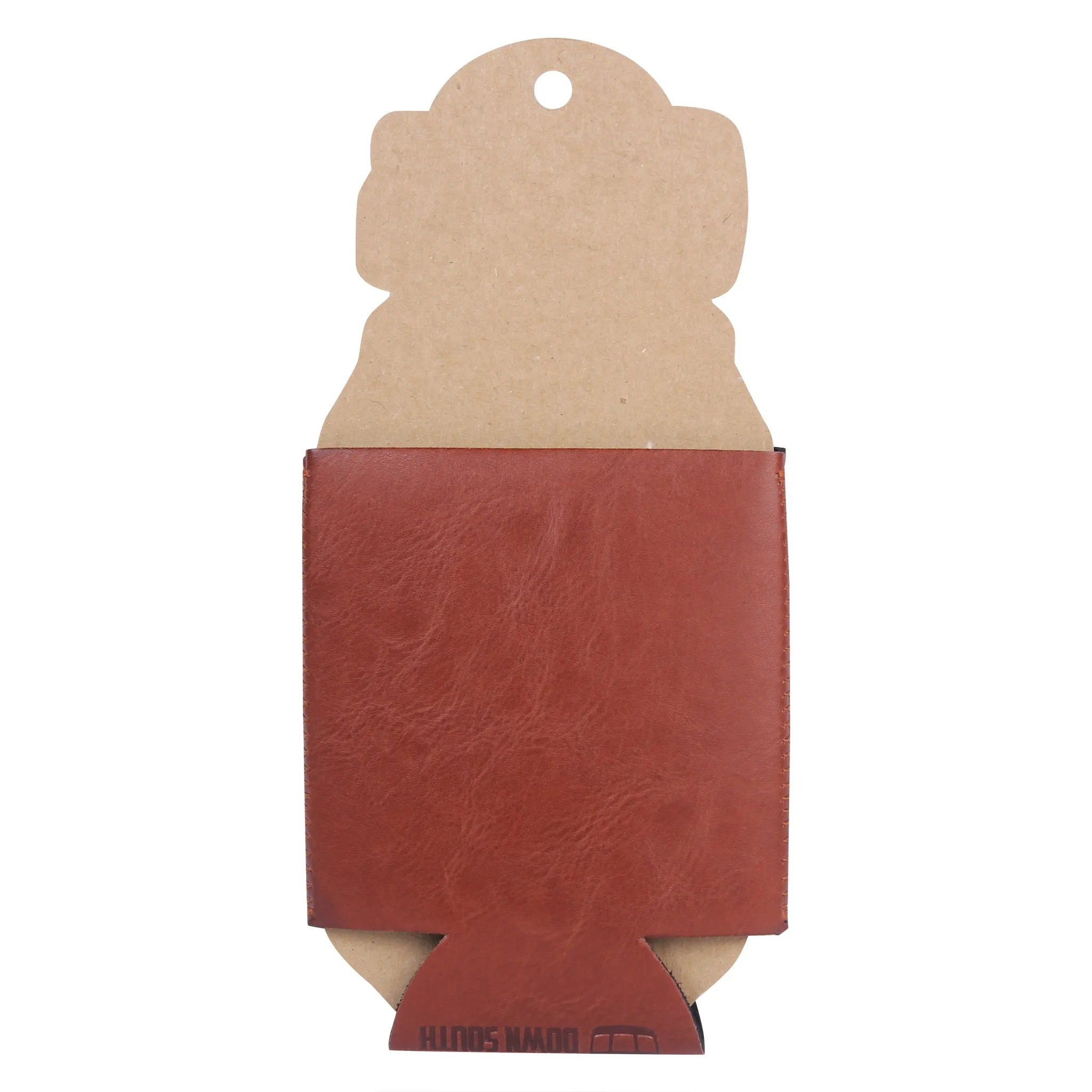 Florida Faux Leather Can Cooler