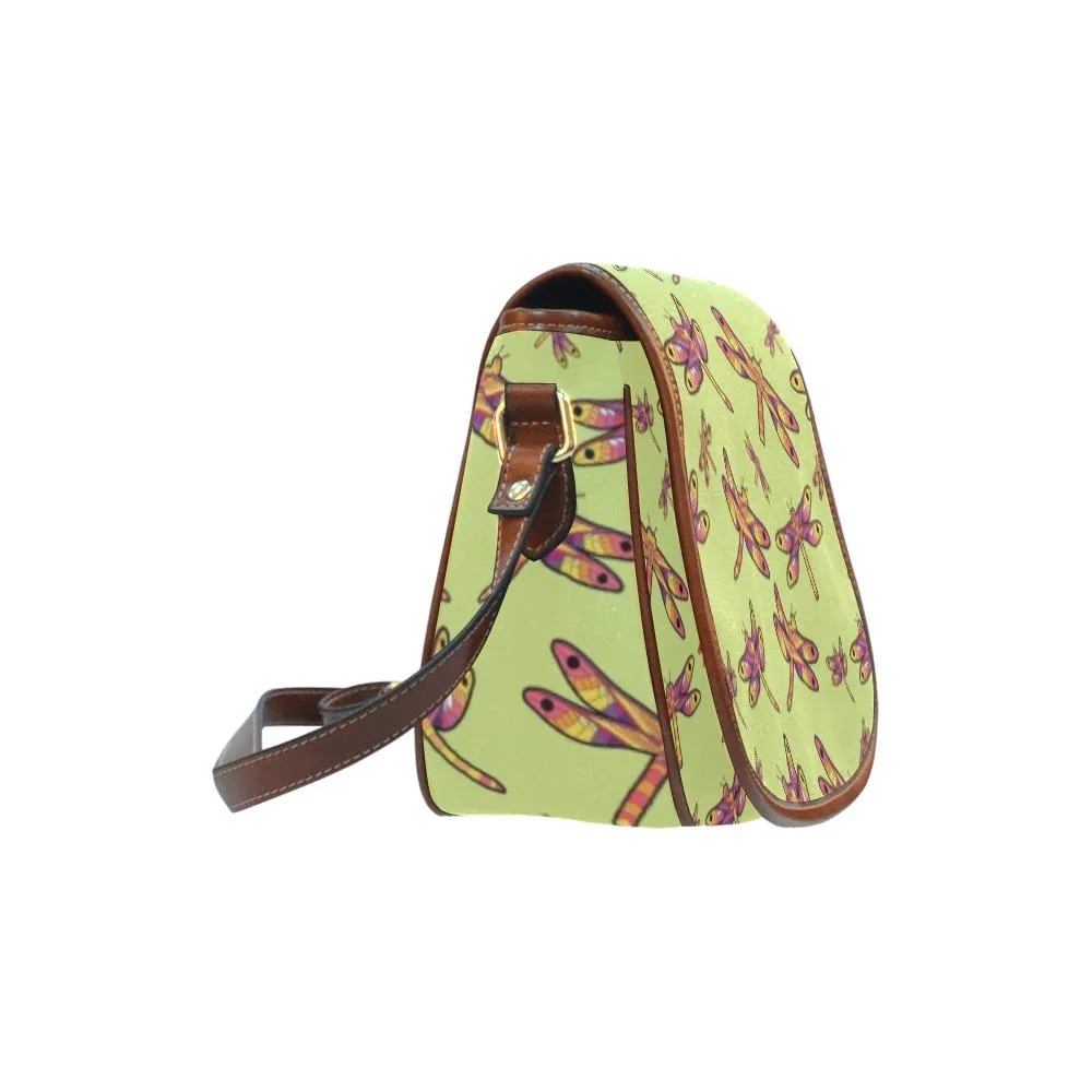 Gathering Lime Saddle Bag/Large