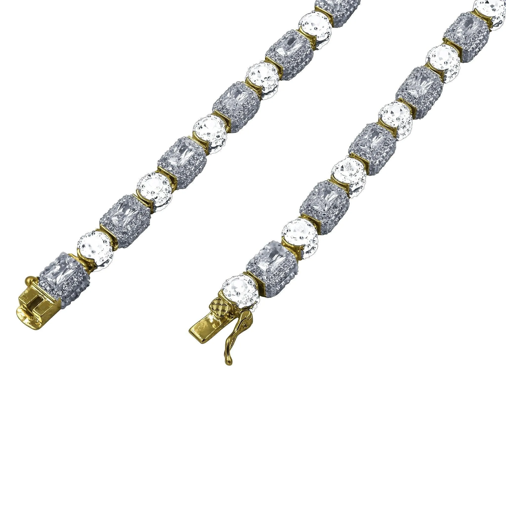 GHOST SILVER ICED OUT CZ CHAIN I BMW9210042